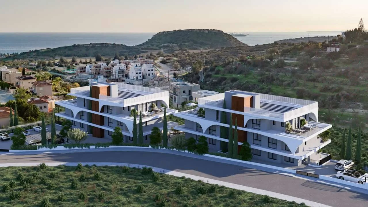 Penthouse with 4 to 5 bedrooms (unit 12) at Klimona River, Limassol